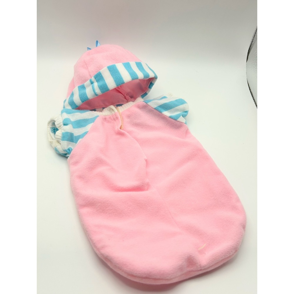 Magic Nursery Baby Doll Sleep Sack Bunting‎ Hat Pink Outfit 12-14 Inch Doll - Picture 2 of 7